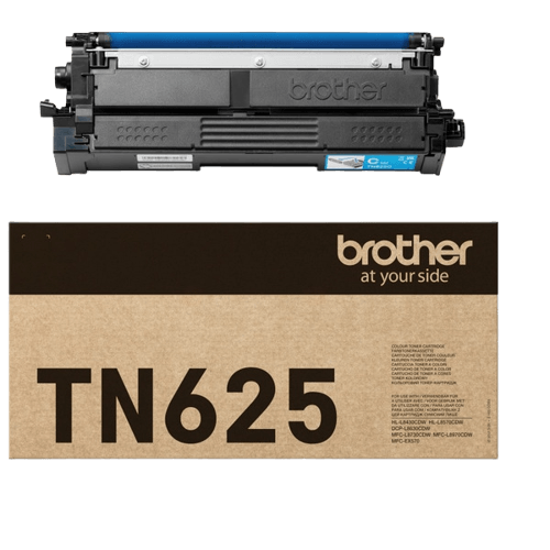 Brother Original TN625C cyan toner | Innehåll: 1800 sidor