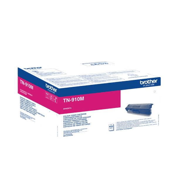 Brother Original TN910M magenta toner | Innehåll: 9000 sidor