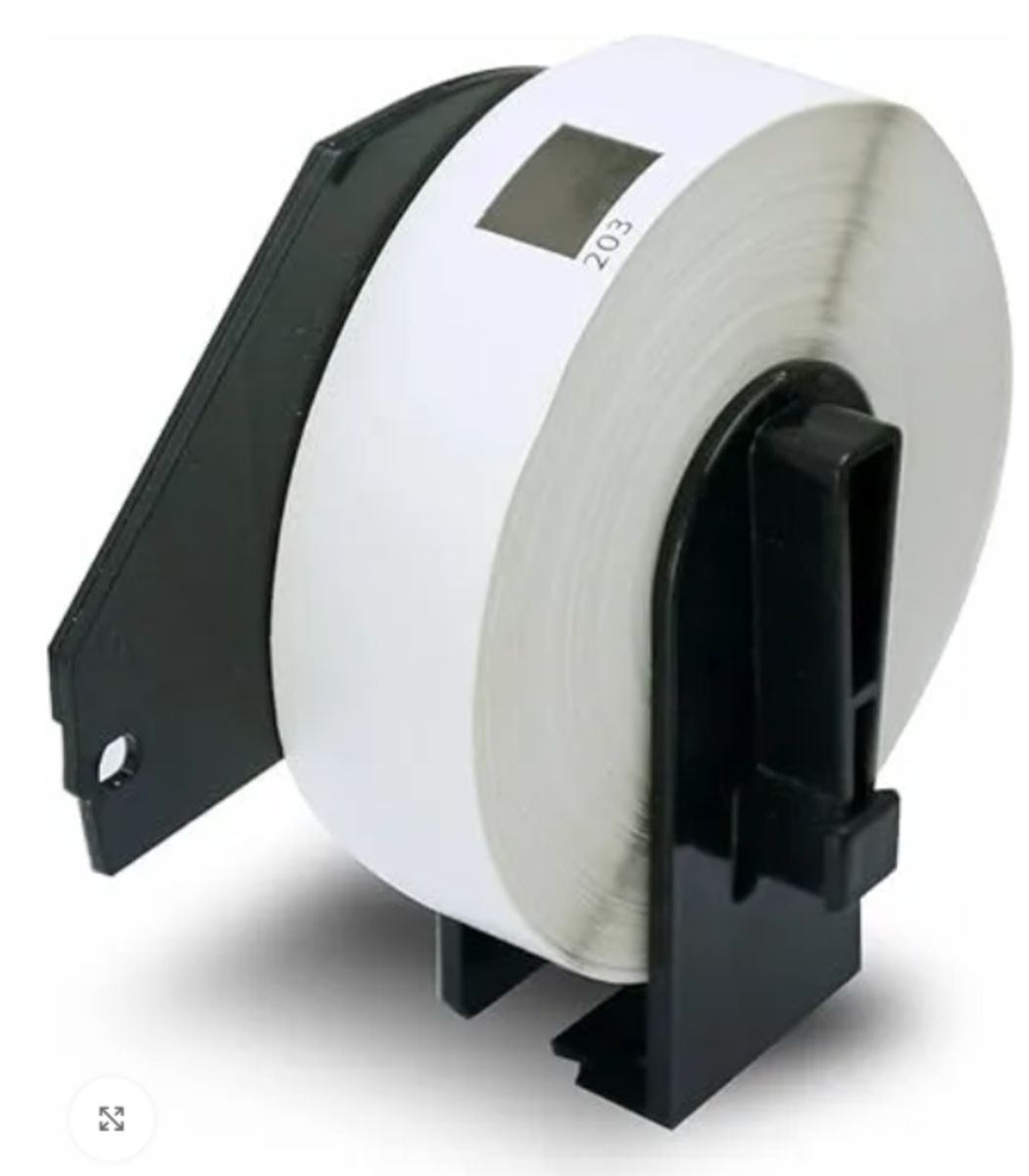 PixoJet Brother DK11203 17 x 87 mm, 300 st. Vit adressetikett