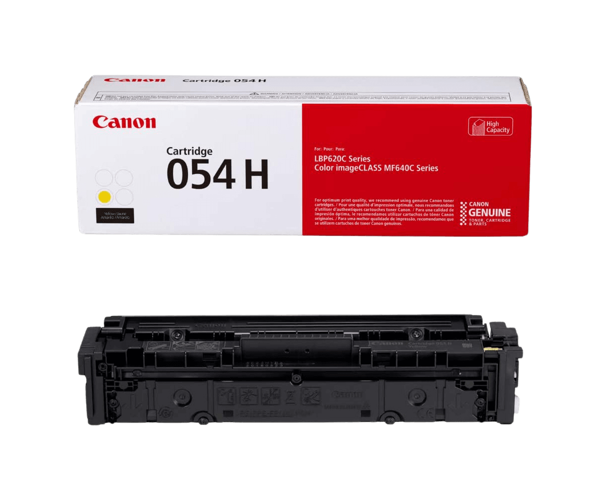Canon Original 054H 3025C002 XL gul toner | Innehåll: 2300 sidor