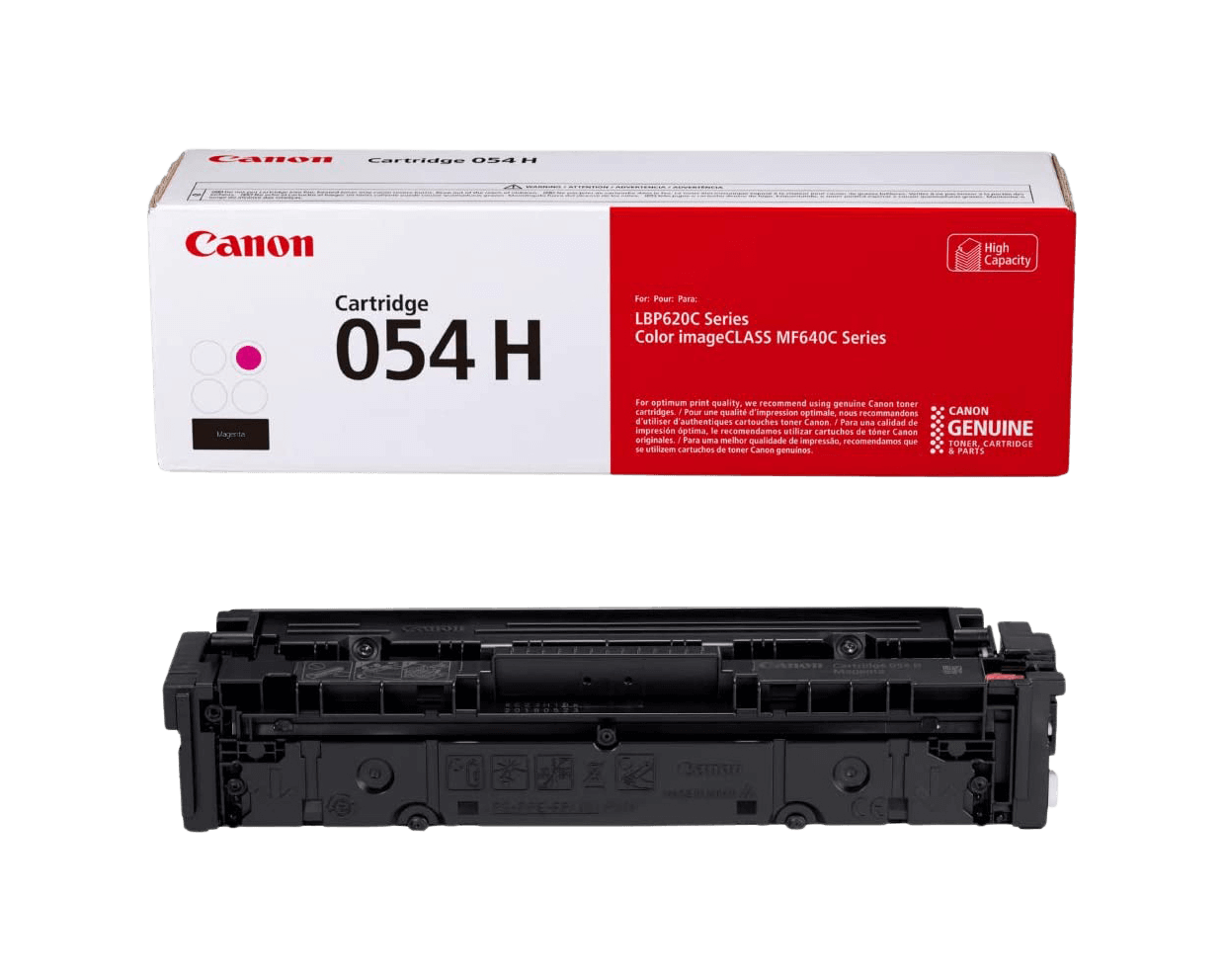 Canon Original 054H 3026C002 XL magenta toner | Innehåll: 2300 sidor