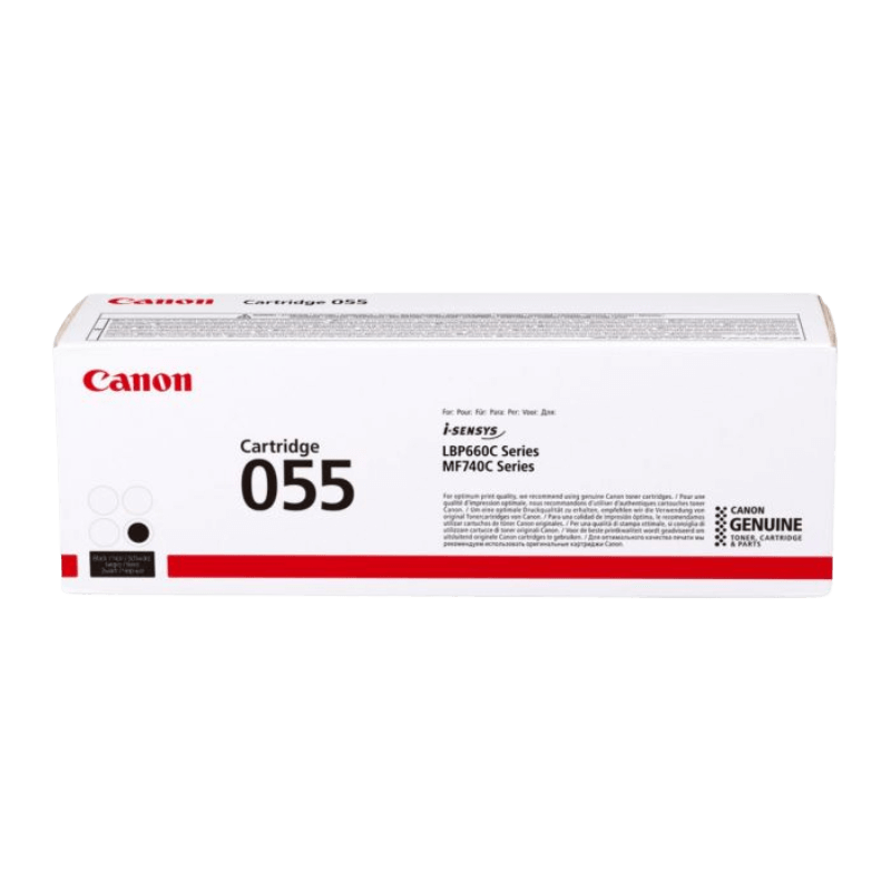 Canon Original 055 3016C002 svart toner | Innehåll: 2300 sidor
