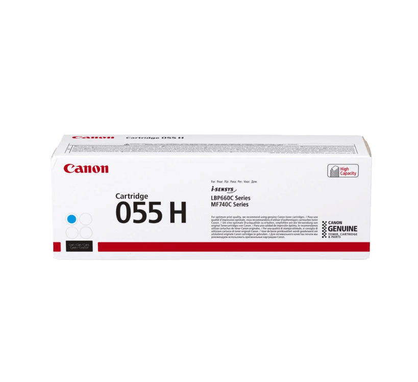Canon Original 055H 3019C002 XL cyan toner | Innehåll: 5900 sidor