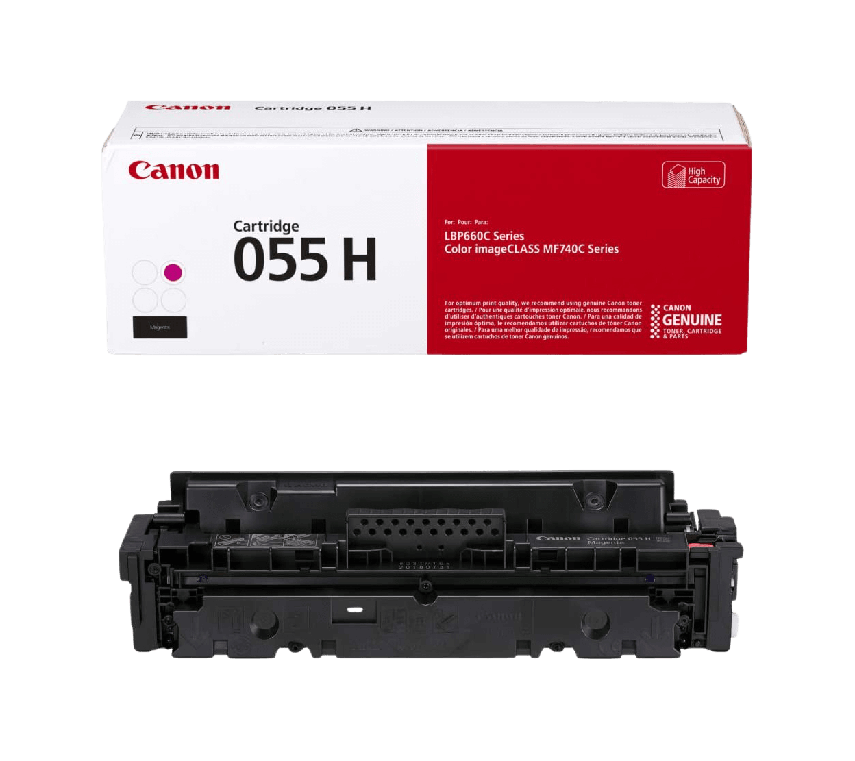 Canon Original 055H 3018C002 XL magenta toner | Innehåll: 5900 sidor