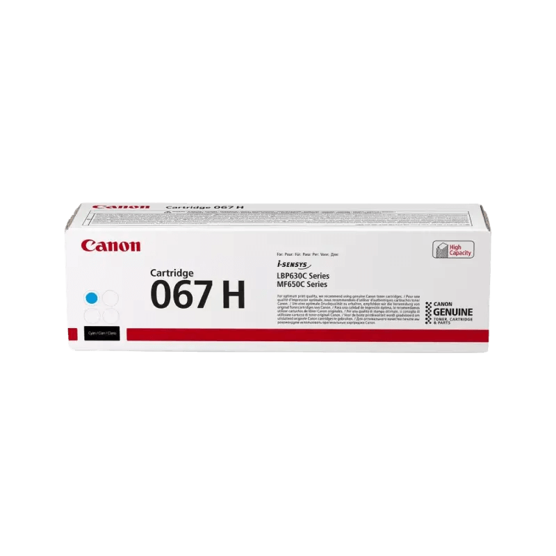 Canon Original 067H 5105C002 XL cyan toner | Innehåll: 2350 sidor