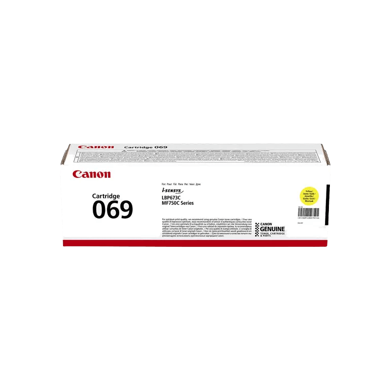 Canon Original 069 5091C002 gul toner | Innehåll: 1900 sidor