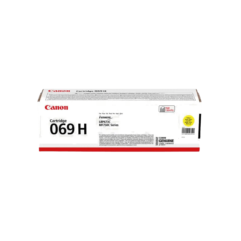 Canon Original 069H 5095C002 XL gul toner | Innehåll: 5500 sidor