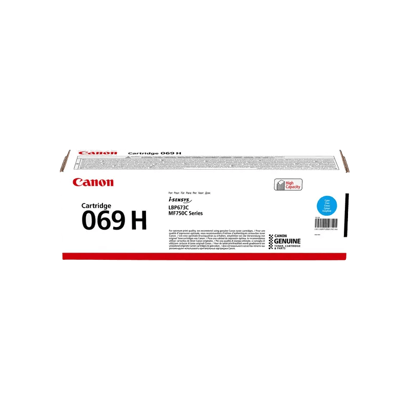 Canon Original 069H 5097C002 XL cyan toner | Innehåll: 5500 sidor