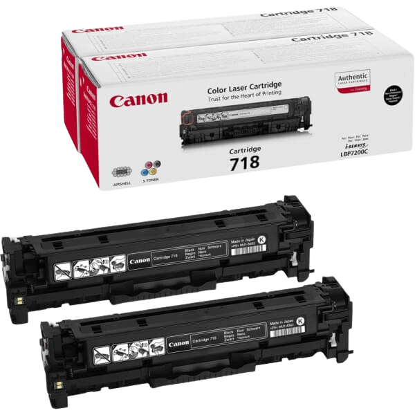 Canon Original 2662B005 twin pack svart toner | Innehåll: 6800 sidor