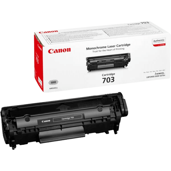 Canon Original 703 7616A005 svart toner | Innehåll: 2000 sidor