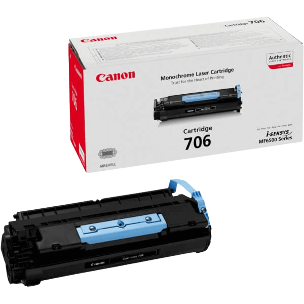 Canon Original 706 0264B002 svart toner | Innehåll: 5000 sidor