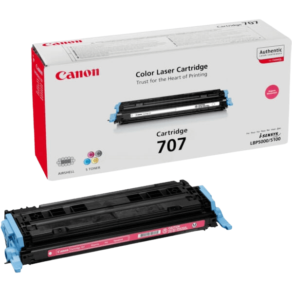 Canon Original 707 9422A004 magenta toner | Innehåll: 2000 sidor