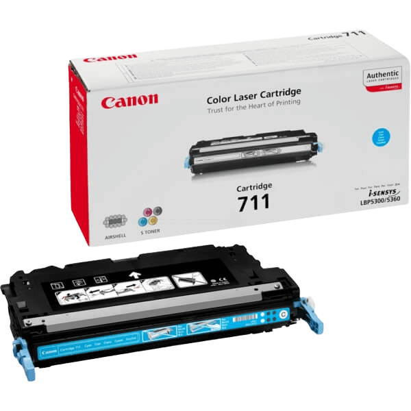Canon Original 711C 1659B002 cyan toner | Innehåll: 6000 sidor
