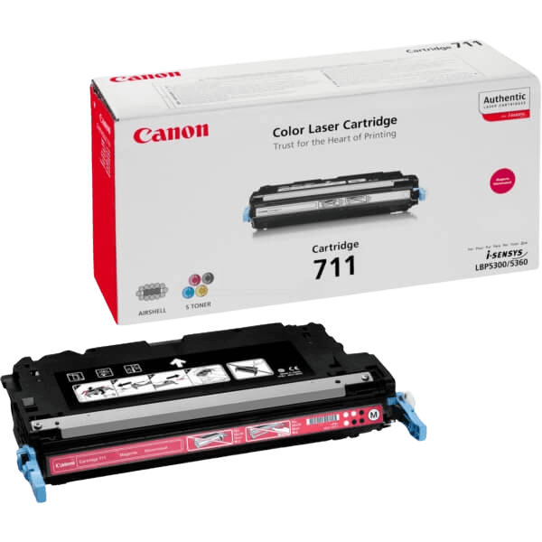 Canon Original 711M 1658B002 magenta toner | Innehåll: 6000 sidor