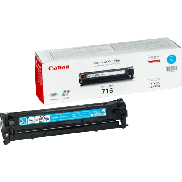 Canon Original 716C 1979B002 cyan toner | Innehåll: 1500 sidor