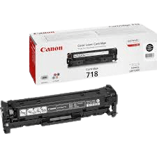 Canon Original 718BK 2662B002 svart toner | Innehåll: 3400 sidor