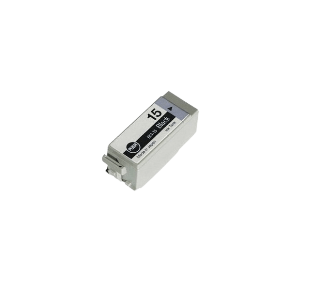 PixoJet Canon BCI-15BK 8190A002 svart bläckpatron | Innehåll: 5,5 ml.