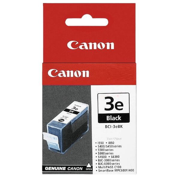 Canon Original BCI-3eBK 4479A002 XL svart bläckpatron | Innehåll: 27 ml.