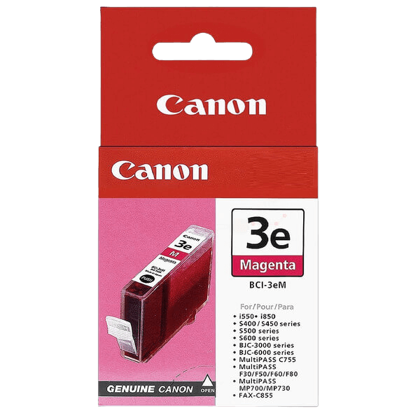 Canon Original BCI-3eM 4481A002 XL magenta bläckpatron | Innehåll: 14 ml.