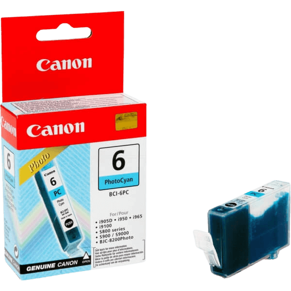Canon Original BCI-6PC 4709A002 foto cyan bläckpatron | Innehåll: 13 ml.