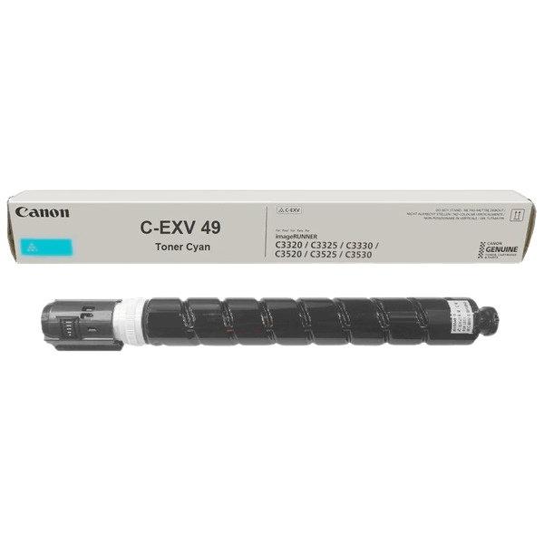 Canon Original C-EXV49 8525B002 cyan toner | Innehåll: 19000 sidor