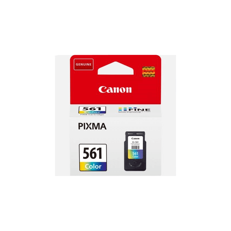Canon Original CL-561 3731C001 3 färger i en bläckpatron | Innehåll: 8 ml.