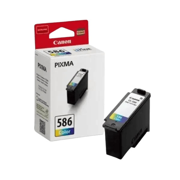 Canon Original CL-586 6227C001 3 färger i en bläckpatron | Innehåll: 9,9 ml.
