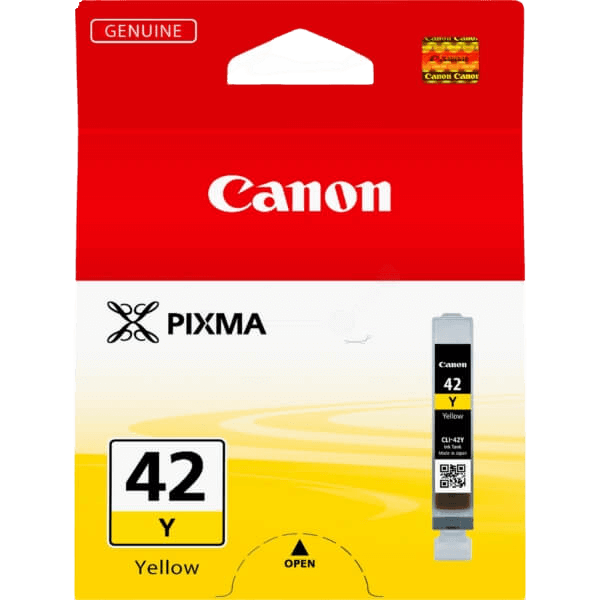 Canon Original CLI-42Y 6387B001 gul bläckpatron | Innehåll: 13 ml.