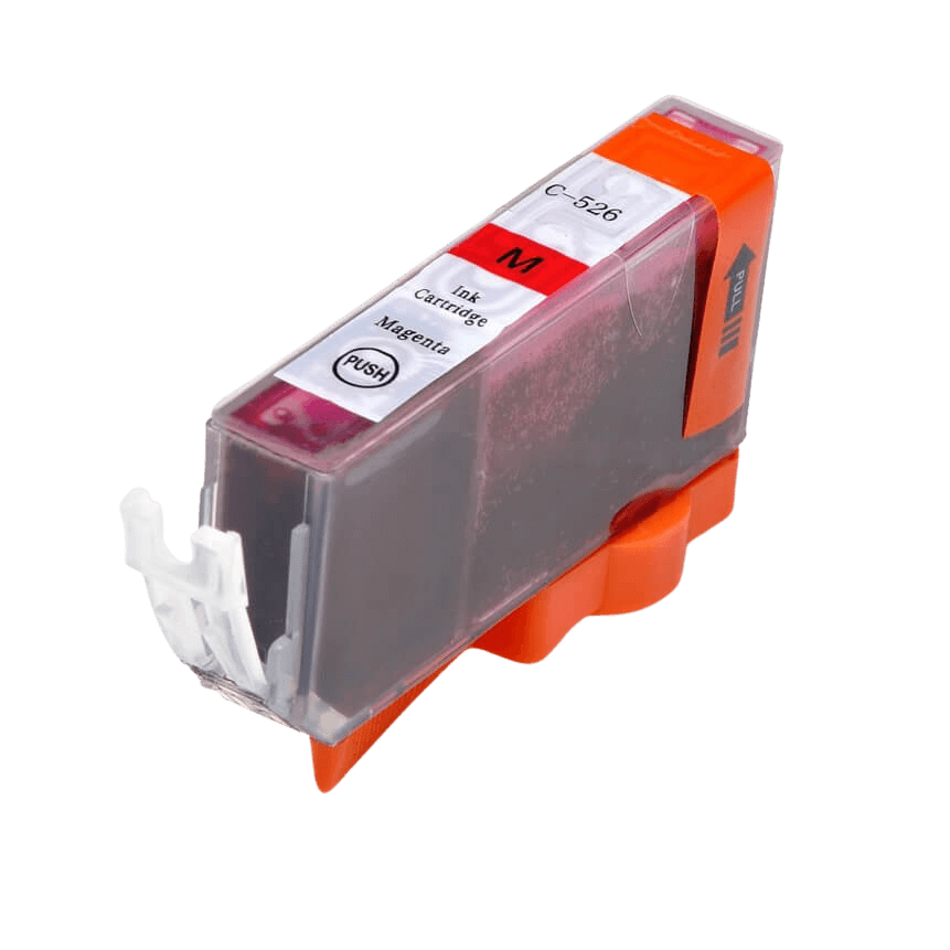 PixoJet Canon CLI-526 M 4542B001 magenta bläckpatron | Innehåll: 9 ml.