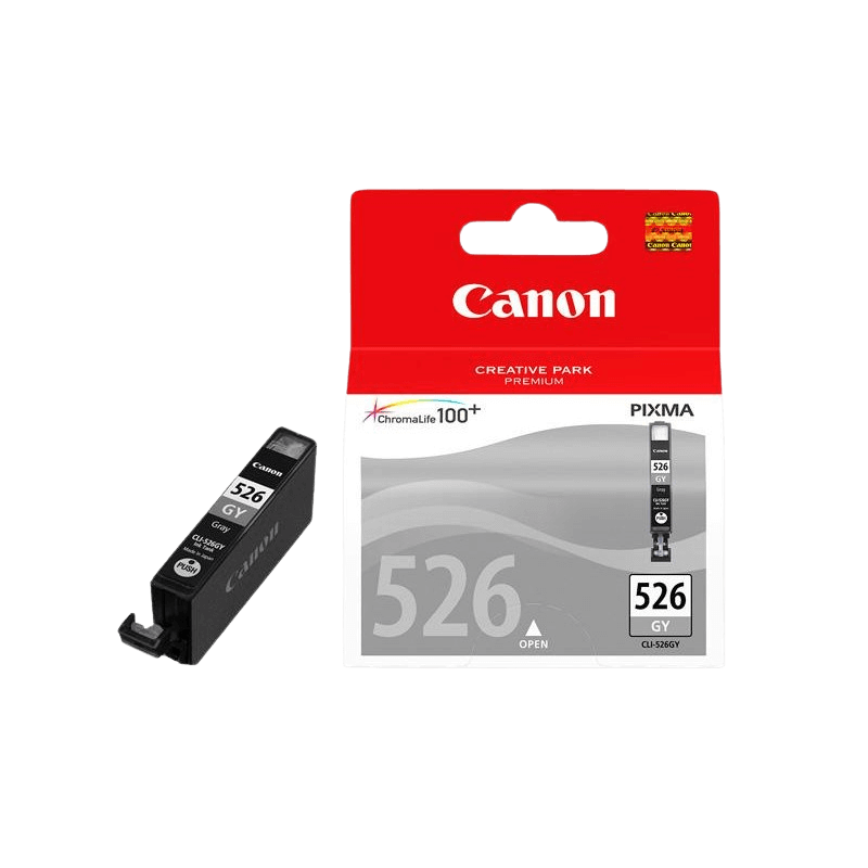 Canon Original CLI-526GY 4544B001 grå bläckpatron | Innehåll: 9 ml.