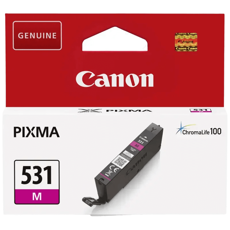 Canon Original CLI-531M 6120C001 magenta bläckpatron | Innehåll: 8,2 ml.