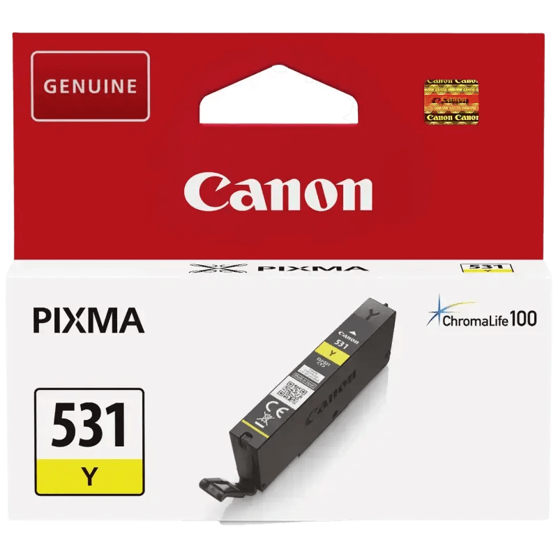 Canon Original CLI-531Y 6121C001 gul bläckpatron | Innehåll: 8,2 ml.