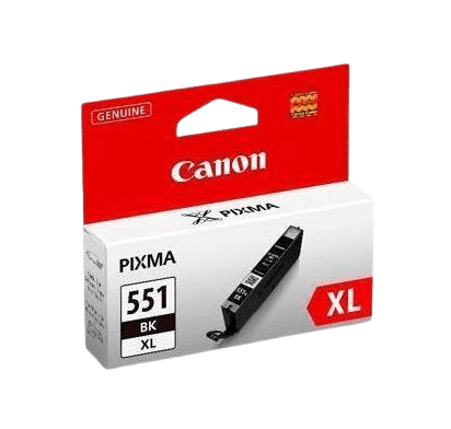 Canon Original CLI-551XLBK 6443B001 svart bläckpatron | Innehåll: 11 ml.