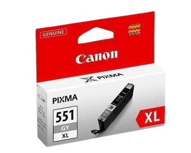 Canon Original CLI-551XLGY 6447B001 grå bläckpatron | Innehåll: 11 ml.