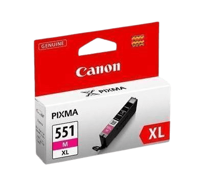 Canon Original CLI-551XLM 6445B001 magenta bläckpatron | Innehåll: 11 ml.