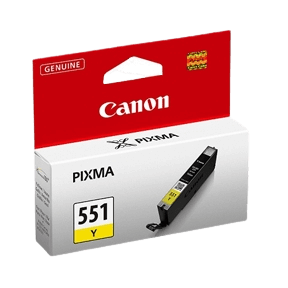Canon Original CLI-551Y 6511B001 gul bläckpatron | Innehåll: 7 ml.