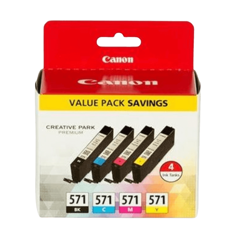 Canon Original CLI-571 0386C005 CMYK rabattpaket