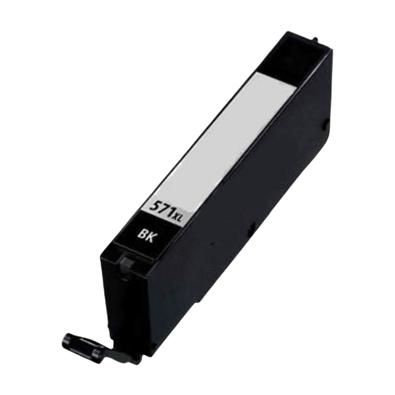 PixoJet Canon CLI-571BK 0331C001 XL svart bläckpatron | Innehåll: 12,2 ml.