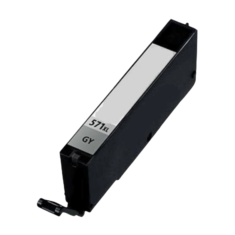 PixoJet Canon CLI-571GY 0335C001 XL grå bläckpatron | Innehåll: 13 ml.