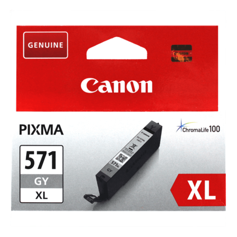 Canon Original CLI-571GYXL 0335C001 grå bläckpatron | Innehåll: 11 ml.