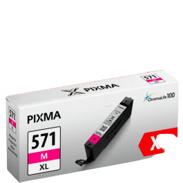 Canon Original CLI-571MXL 0333C001 magenta bläckpatron | Innehåll: 11 ml.