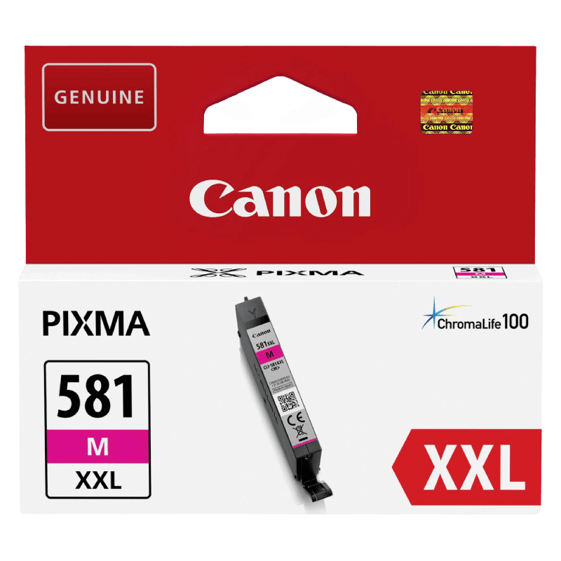 Canon Original CLI-581M 1996C001 XXL magenta bläckpatron | Innehåll: 11 ml.
