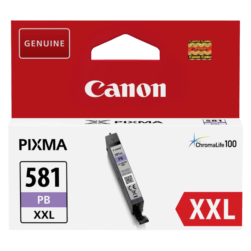 Canon Original CLI-581PB 1999C001 XXL foto blå bläckpatron | Innehåll: 11 ml.