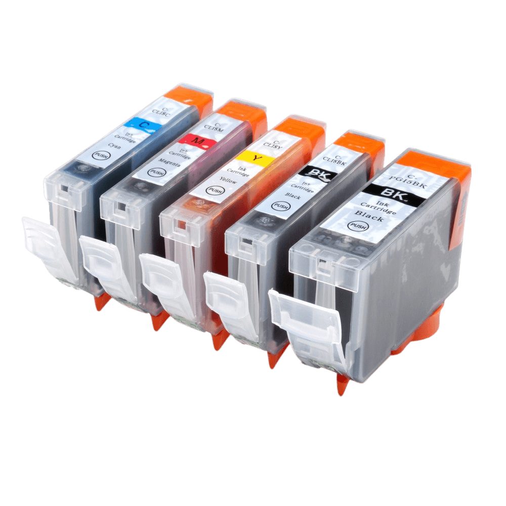 PixoJet Canon CLI-8 rabattpaket - 5 st.