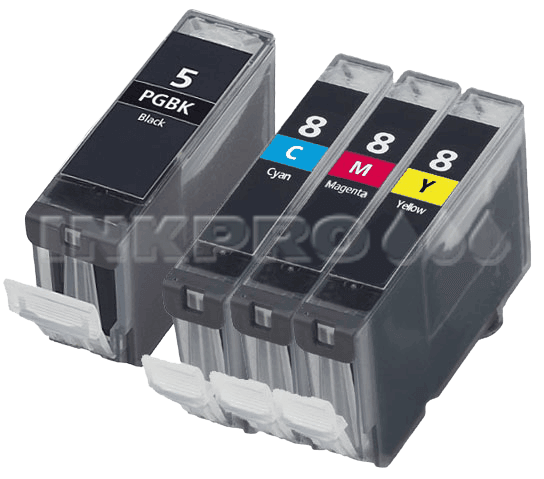 PixoJet Canon CLI-8C rabattpaket - 4 st.