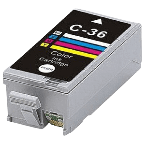 PixoJet Canon CLI36 1511B001 4 färger i en bläckpatron | Innehåll: 13 ml.