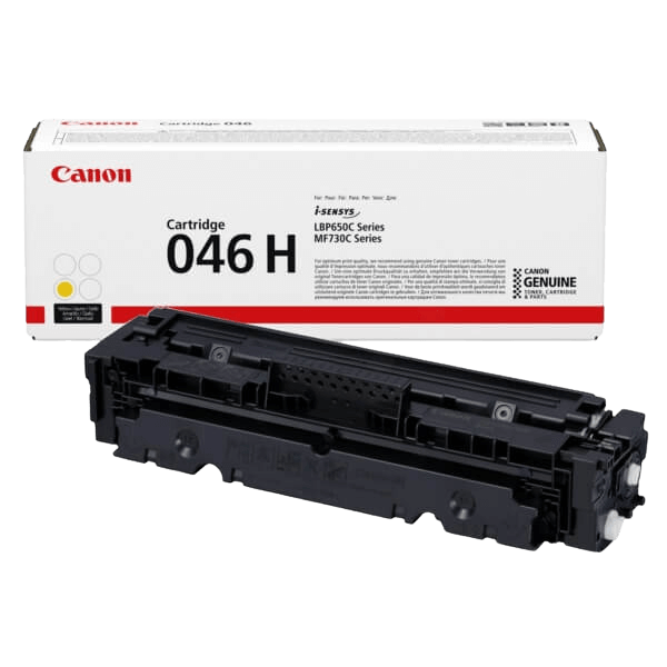 Canon Original CRG 046H 1251C002 XL gul toner | Innehåll: 5000 sidor