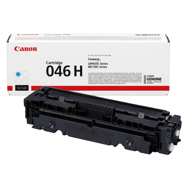 Canon Original CRG 046H 1253C002 XL cyan toner | Innehåll: 5000 sidor