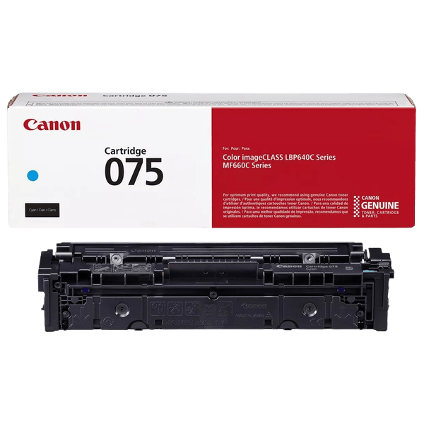 Canon Original CRG 075C 6364C002 cyan toner | Innehåll: 1300 sidor