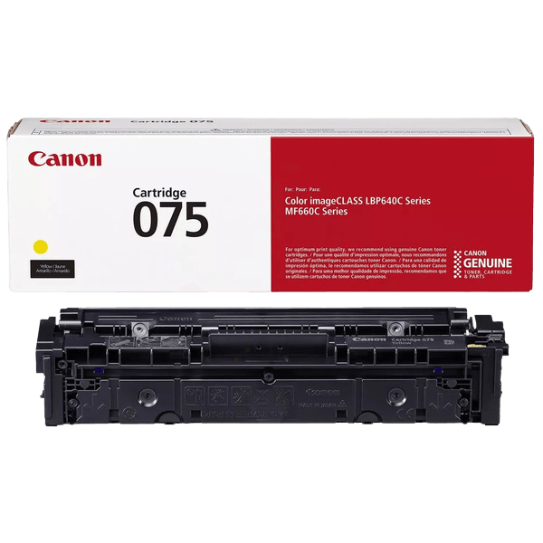 Canon Original CRG 075Y 6362C002 gul toner | Innehåll: 1300 sidor